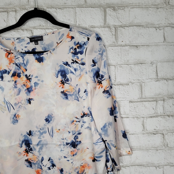 The Limited Floral long Blouse, size L - Picture 4 of 14